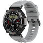 Curea pentru Amazfit T-Rex Ultra, Techsuit Watchband (W067), gri