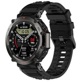 Curea pentru Amazfit T-Rex Ultra, Techsuit Watchband (W067), gri