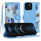 Husa pentru iPhone 12 Pro Max, Techsuit FlipCraft, bleu