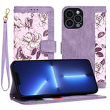 Husa pentru iPhone 13 Pro Max, Techsuit FlipCraft, mov