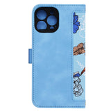 Husa pentru iPhone 13 Pro Max, Techsuit FlipCraft, bleu
