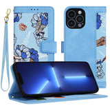 Husa pentru iPhone 13 Pro Max, Techsuit FlipCraft, bleu