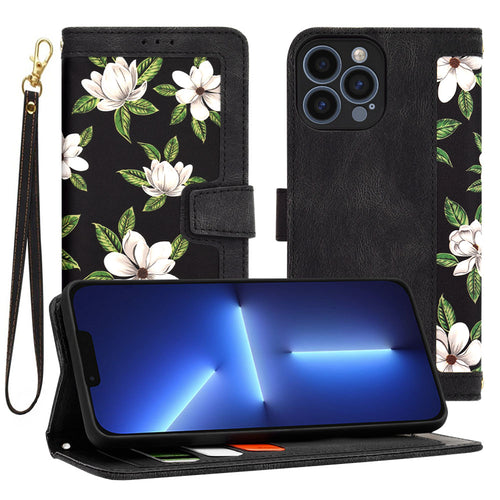 Husa pentru iPhone 13 Pro Max, Techsuit FlipCraft, negru