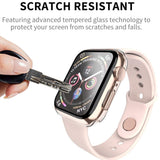 Folie Sticla Apple, Techsuit Defense360 Pro Watch 1 2 3 42mm Clear Koff C385f7, transparent