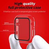 Folie Sticla Apple, Techsuit Defense360 Pro Watch 1 2 3 42mm Clear Koff C385f7, transparent