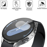 Husa smartwatch pentru Samsung Galaxy Watch7 44mm, Techsuit, transparenta