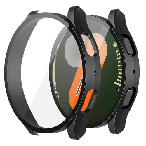 Husa smartwatch pentru Samsung Galaxy Watch7 40mm, Techsuit, negru