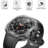 Husa smartwatch pentru Samsung Galaxy Watch Ultra 47mm, Techsuit, transparenta