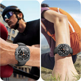 Husa smartwatch pentru Samsung Galaxy Watch Ultra 47mm, Techsuit, transparenta