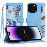 Husa pentru iPhone 14 Pro Max, Techsuit FlipCraft, bleu