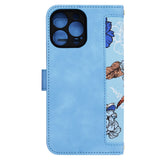 Husa pentru iPhone 14 Pro Max, Techsuit FlipCraft, bleu
