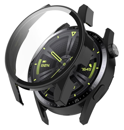Husa smartwatch pentru Huawei Watch GT 3 46mm, Techsuit, negru