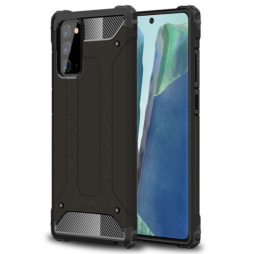 Husa pentru Samsung Galaxy Note 20, Techsuit Hybrid Armor, negru