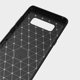 Husa pentru Samsung Galaxy Note 8, Techsuit Carbon Silicone, negru
