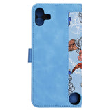 Husa pentru Nothing CMF Phone 1, Techsuit FlipCraft, bleu