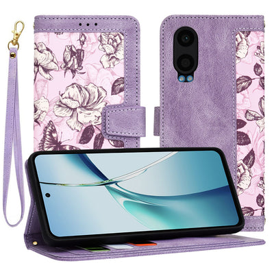Husa pentru OnePlus Nord CE4 Lite, Techsuit FlipCraft, mov
