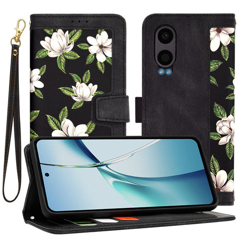 Husa pentru OnePlus Nord CE4 Lite, Techsuit FlipCraft, negru