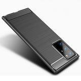 Husa pentru Samsung Galaxy Note 20 Ultra 5G, Techsuit Carbon Silicone, albastru