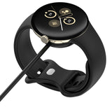 Incarcator wireless Techsuit SmartWatch Wireless Cablu de incarcare (THC5), pentru Google Pixel Watch 3 (41mm, 45mm) / 2 / Fitbit Ace LTE, USB, alb