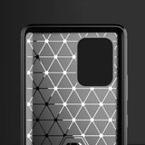 Husa pentru Samsung Galaxy S10 Lite, Techsuit Carbon Silicone, negru