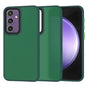 Husa pentru Samsung Galaxy S23 FE, Techsuit HaloFrost Series, verde inchis