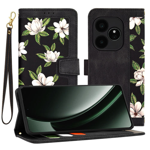 Husa pentru Realme GT 6, Techsuit FlipCraft, negru