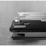 Husa pentru Samsung Galaxy A21s, Techsuit Hybrid Armor, negru