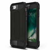 Husa pentru iPhone SE 2, SE 2020, Techsuit Hybrid Armor, negru