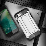 Husa pentru iPhone SE 2, SE 2020, Techsuit Hybrid Armor, negru