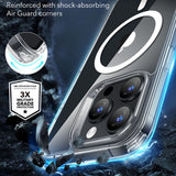 Husa pentru iPhone 16 Pro Max, ESR Classic Hybrid HaloLock, transparenta