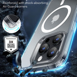 Husa pentru iPhone 16 Pro Max, ESR Classic Hybrid HaloLock, mata
