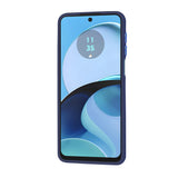 Husa pentru Motorola Moto G14, Techsuit HaloFrost Series, bleumarin