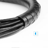 UGREEN Organizator cabluri LP121 (30818), Protection Tube DIA, 25mm Wide, 1.5m Length, Negru