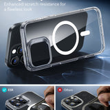 Husa pentru iPhone 16 Pro, ESR Classic Hybrid HaloLock, transparenta