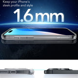 Husa pentru iPhone 16 Pro, ESR Classic Hybrid HaloLock, transparenta
