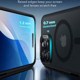 Husa pentru iPhone 16 Pro, ESR Classic Hybrid HaloLock, negru frost