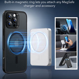 Husa pentru iPhone 16 Pro, ESR Classic Hybrid HaloLock, negru frost