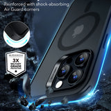 Husa pentru iPhone 16 Pro, ESR Classic Hybrid HaloLock, negru frost