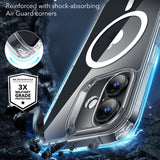 Husa pentru iPhone 16, ESR Classic Hybrid HaloLock, transparenta