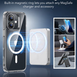 Husa pentru iPhone 16, ESR Classic Hybrid HaloLock, transparenta