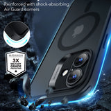 Husa pentru iPhone 16, ESR Classic Hybrid HaloLock, negru frost