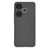 Husa pentru Xiaomi POCO F6, Techsuit Carbonite FiberShell, cyan