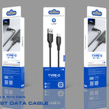 Cablu Lito de date (LD06T), USB to Type-C, 2.4A, PVC, 1m, alb