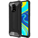 Husa pentru Xiaomi Redmi Note 9 Pro, Techsuit Hybrid Armor, negru