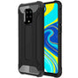 Husa pentru Xiaomi Redmi Note 9 Pro, Techsuit Hybrid Armor, negru