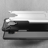 Husa pentru Xiaomi Redmi Note 9 Pro, Techsuit Hybrid Armor, negru