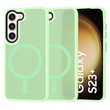 Husa pentru Samsung Galaxy S23 Plus, Techsuit HaloFrost MagSafe Series, mov deschis