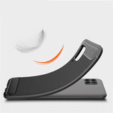 Husa pentru Huawei P40 Lite, Techsuit Carbon Silicone, albastru