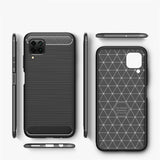 Husa pentru Huawei P40 Lite, Techsuit Carbon Silicone, albastru