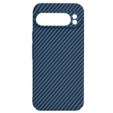 Husa pentru Google Pixel 9 Pro, Techsuit Carbonite FiberShell, cyan